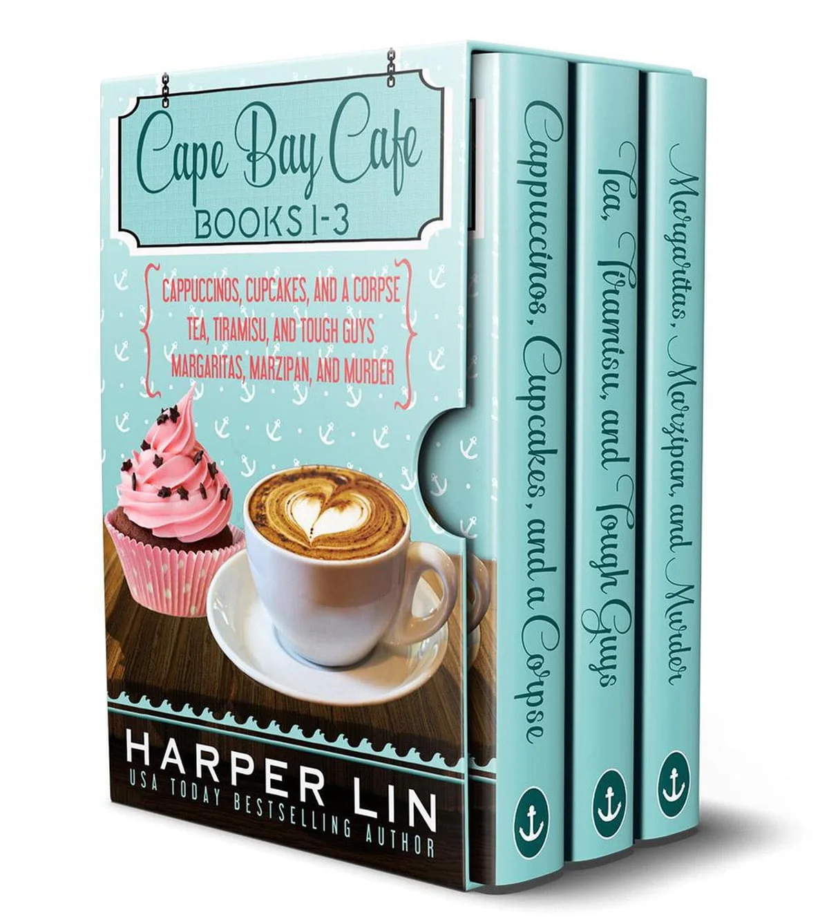 Cappuccinos, Cupcakes, and a Corpse by Harper Lin
