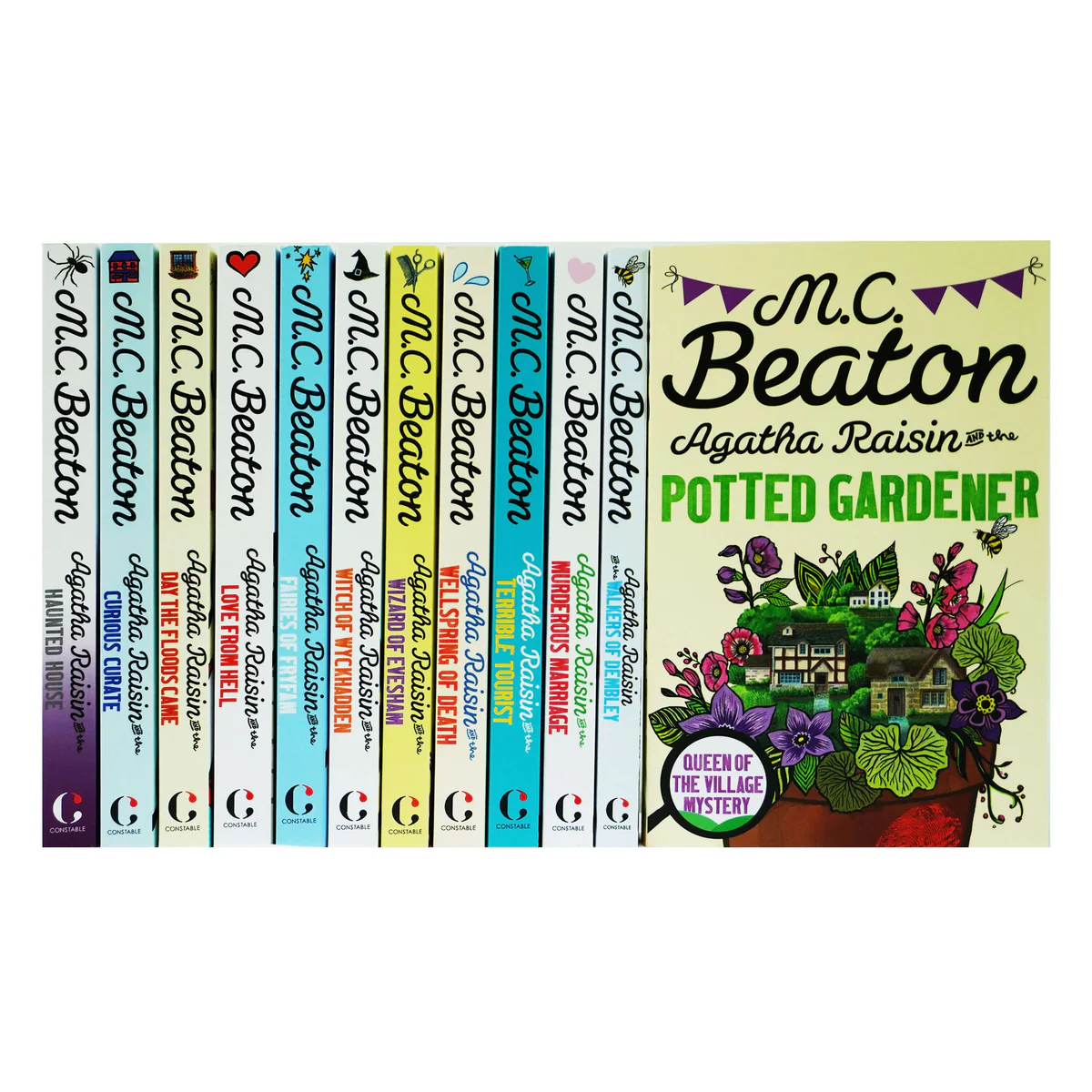 Reviews The Potted Gardener by M.C. Beaton