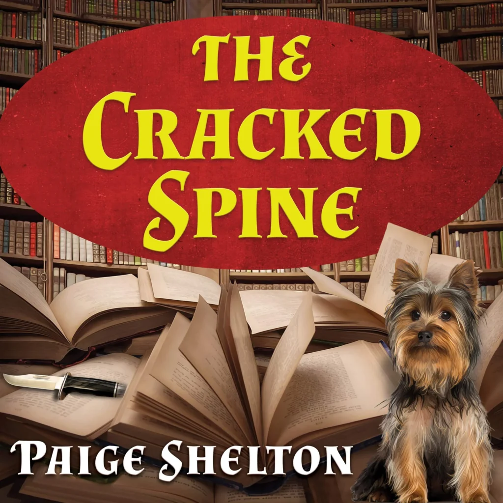 The Cracked Spine by Paige Shelton