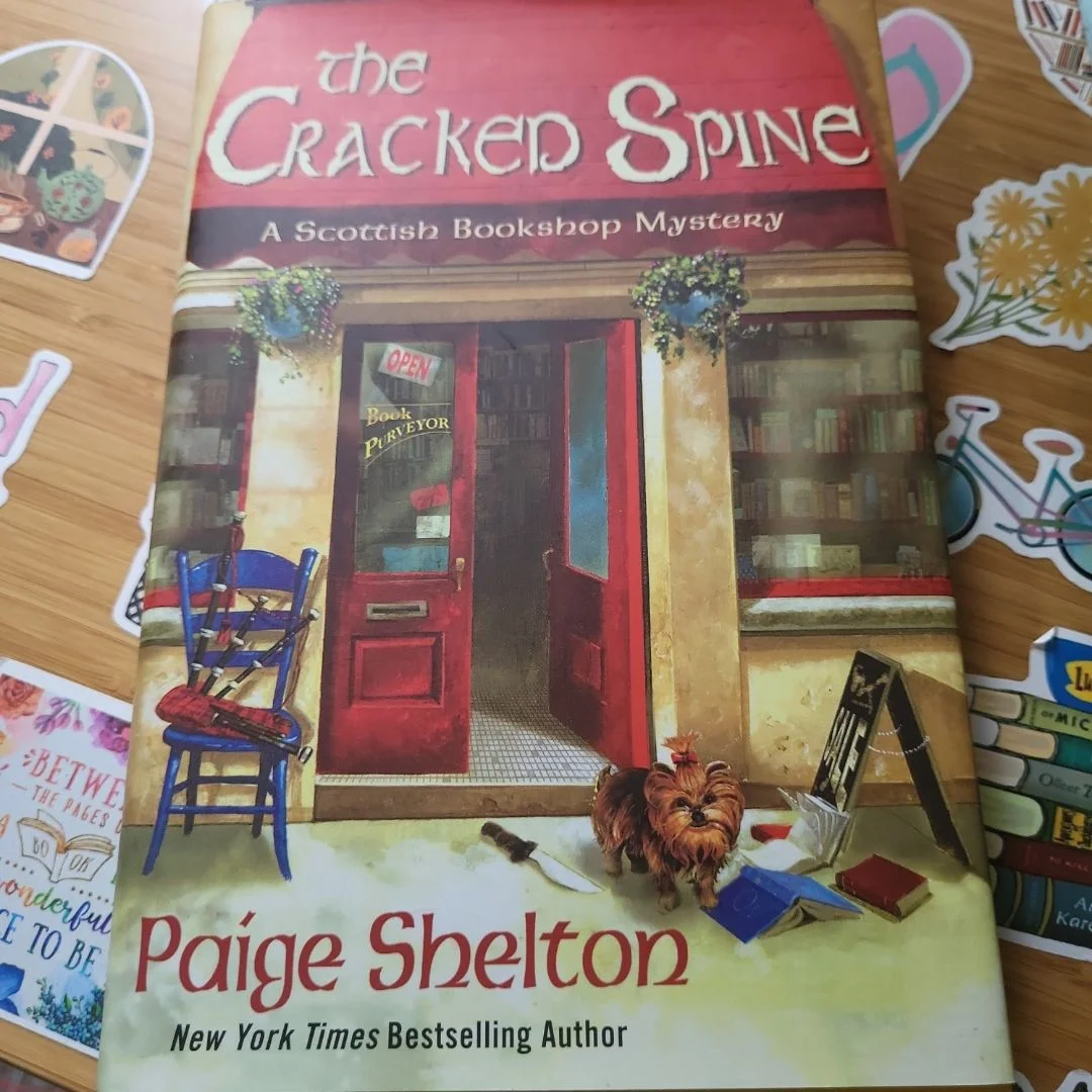 The Cracked Spine by Paige Shelton