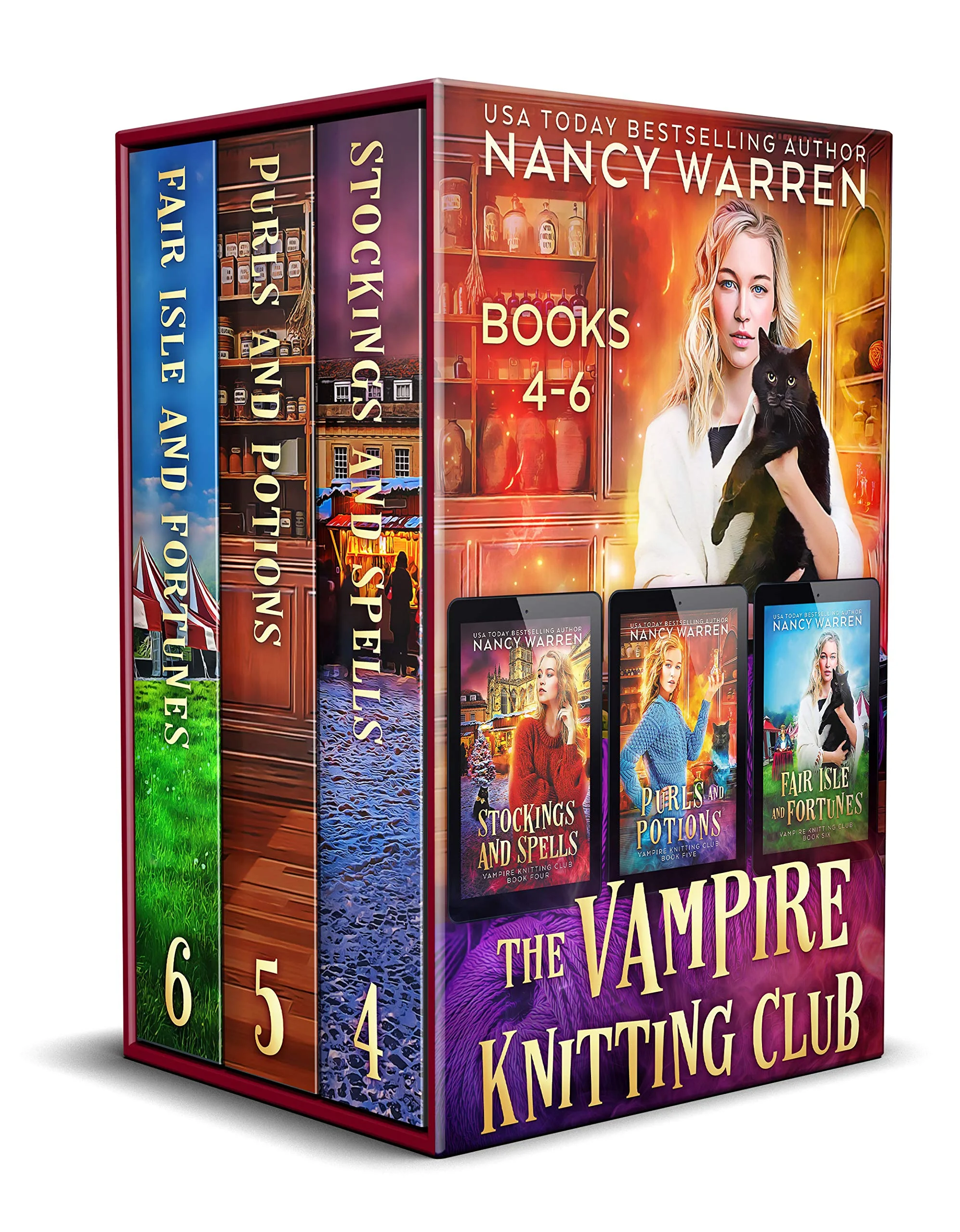 The Vampire Knitting Club by Nancy Warren3